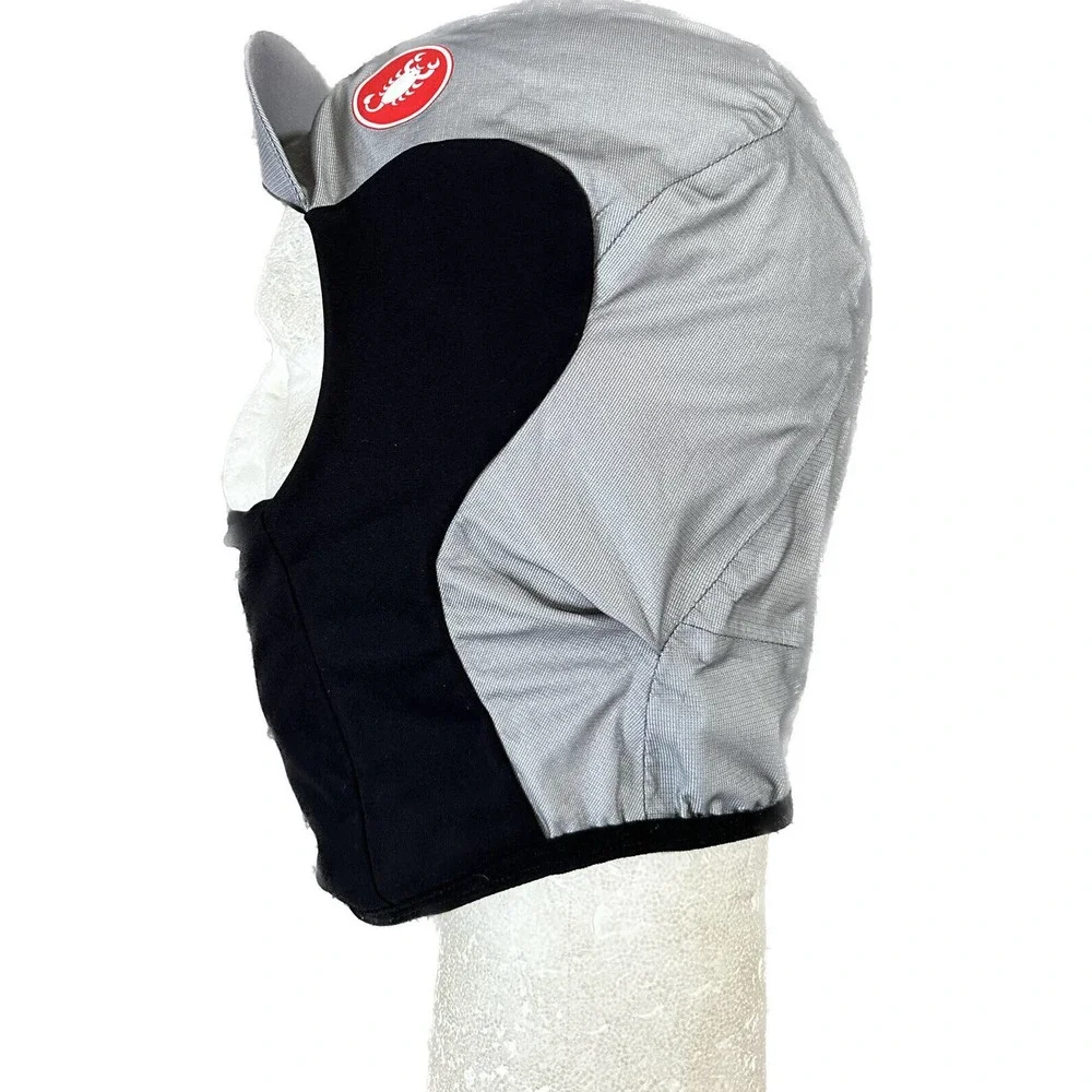 Castelli Balaclava Face Mask Gray Black Cycling OSFA